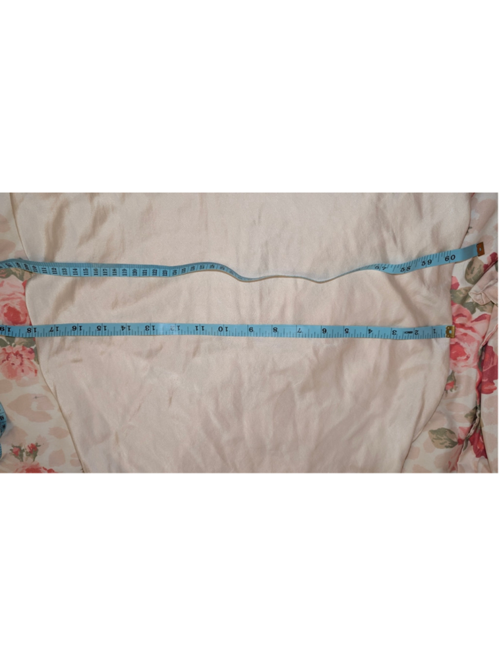 Vintage 70s Fischer heavenly silk Lace Trim Slip Chemise Beige White Size M - Picture 12 of 12